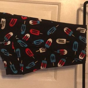 Lularoe Leggings Red White and Blue